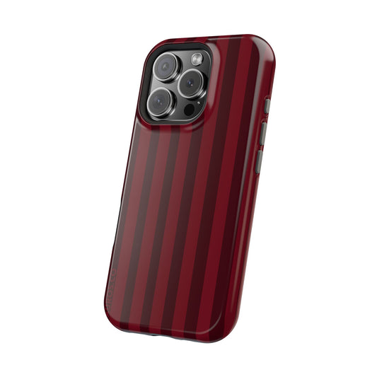Cherry Merlot Stripe MagSafe Case