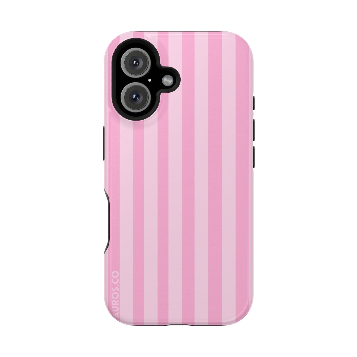 Pink Sugar Stripe MagSafe Case
