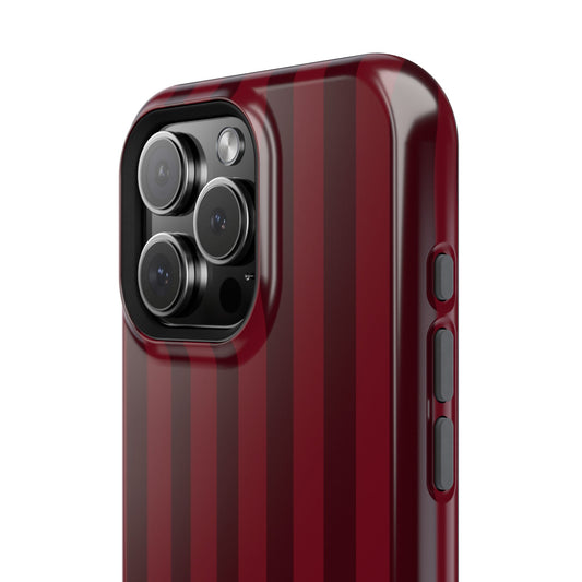 Cherry Merlot Stripe Tough Case