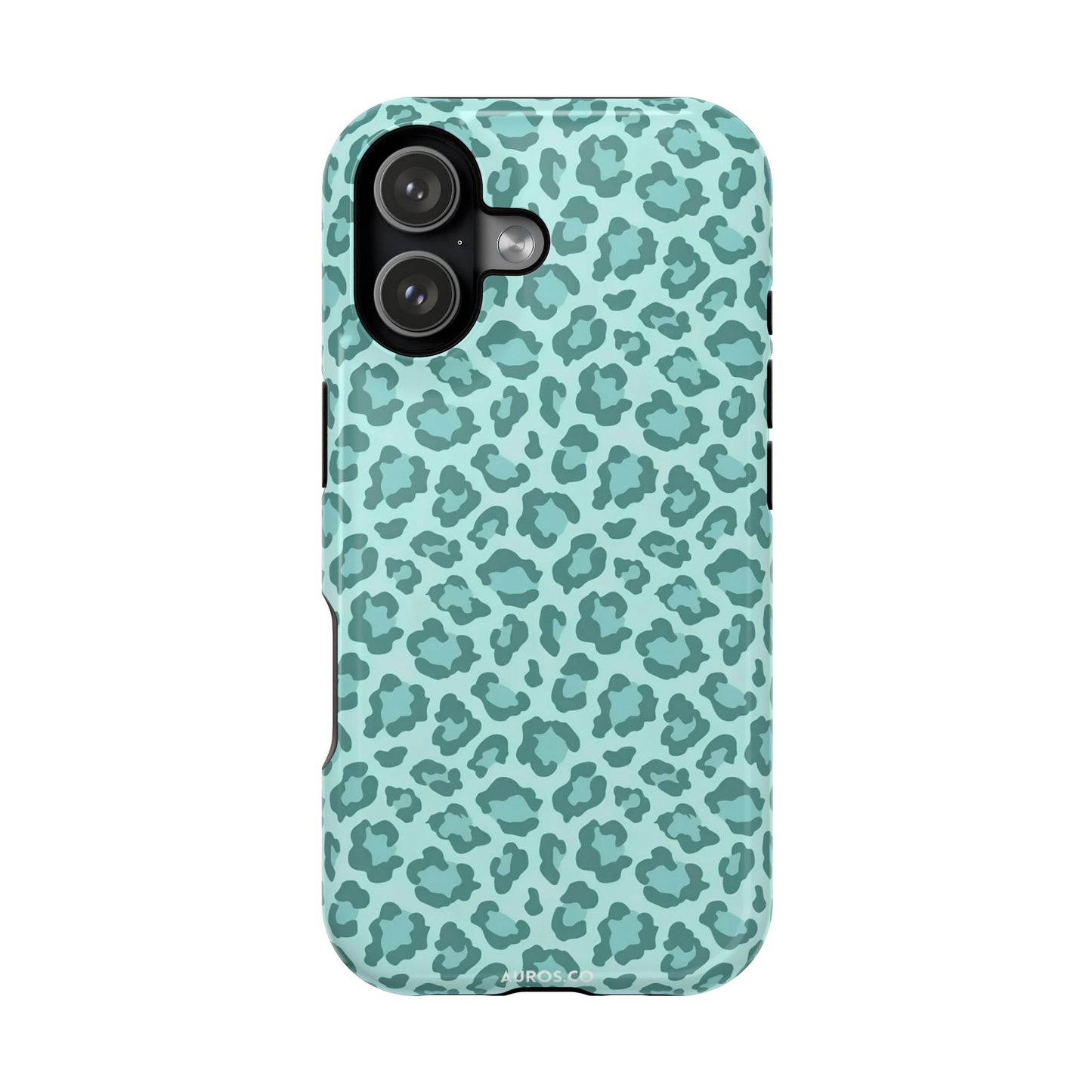 Teal Leopard MagSafe Case