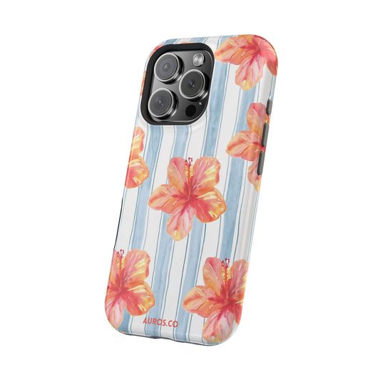 Costal Hibiscus MagSafe Case