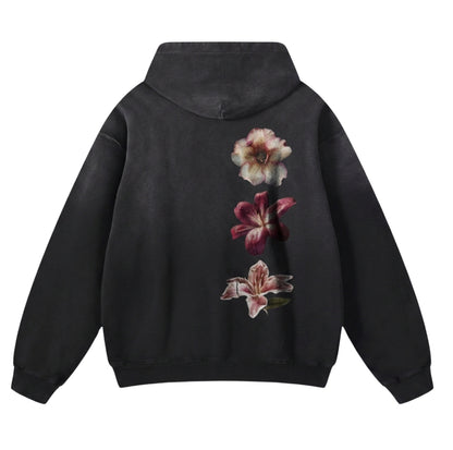 Tri Floral Hoodie