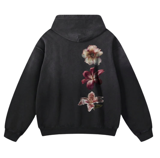 Tri Floral Hoodie