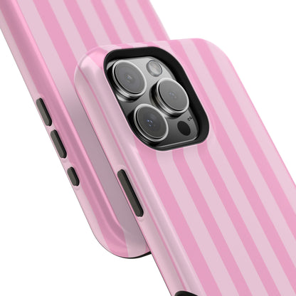 Pink Sugar Stripe Tough Case