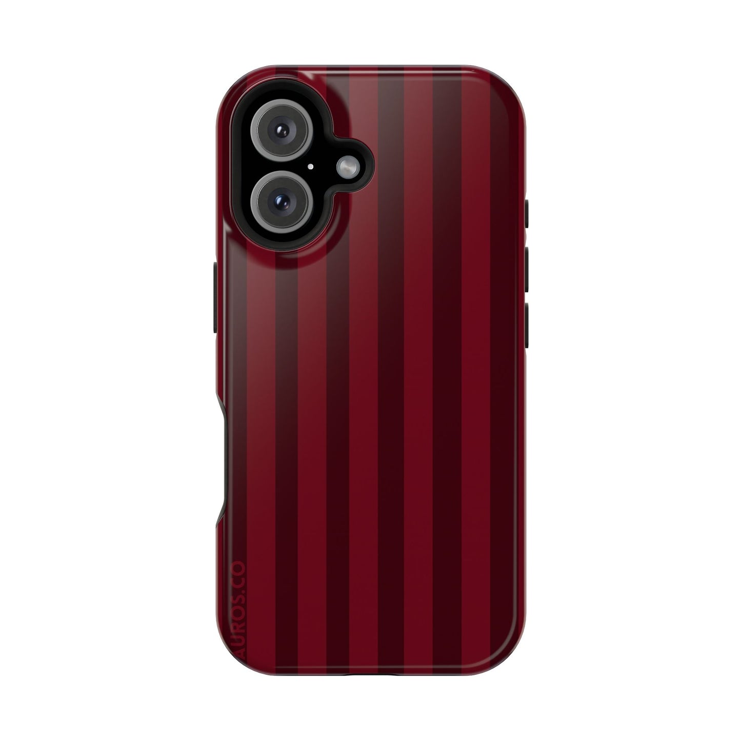 Cherry Merlot Stripe MagSafe Case