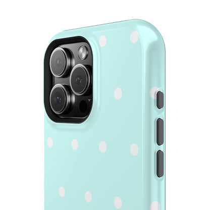 Frosty Mint Dot Tough Case