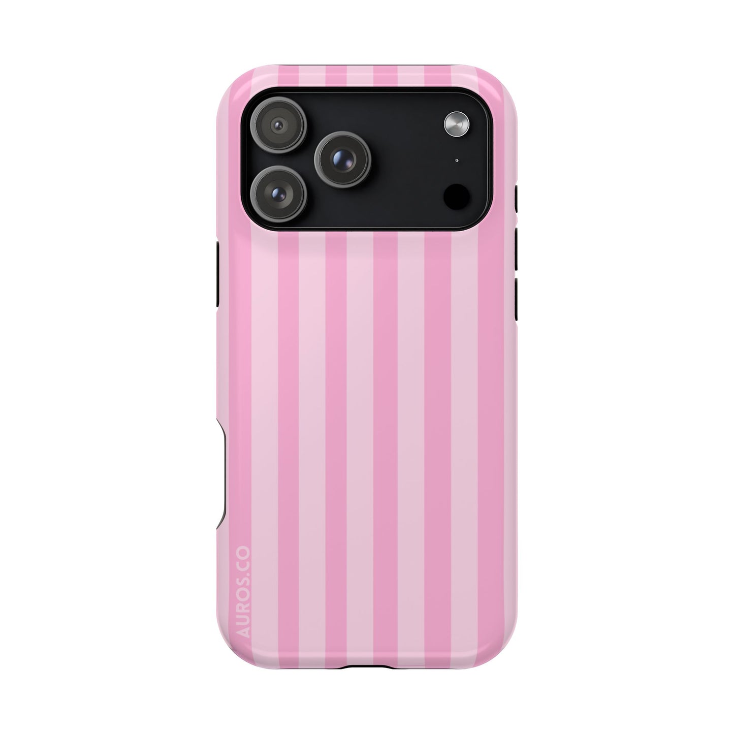 Pink Sugar Stripe MagSafe Case
