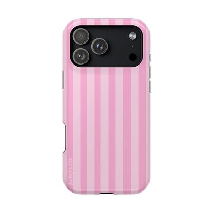 Pink Sugar Stripe MagSafe Case