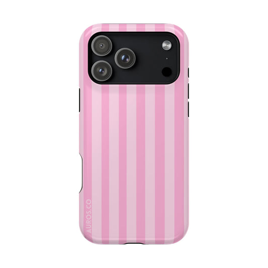 Pink Sugar Stripe MagSafe Case