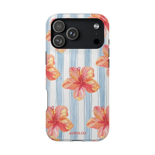 Costal Hibiscus MagSafe Case