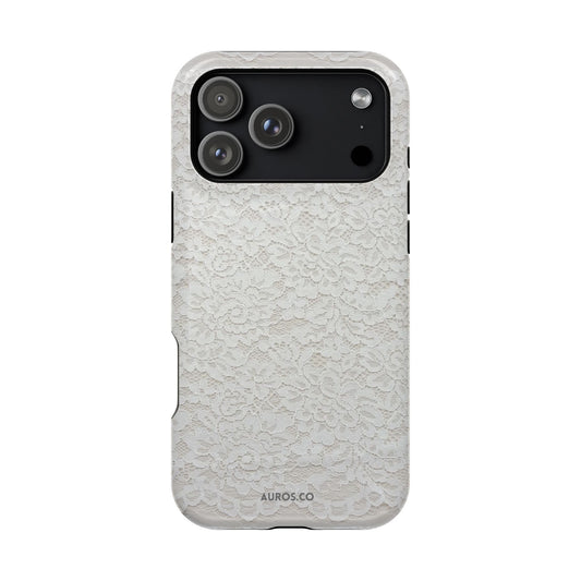 Ivory Lace MagSafe Case