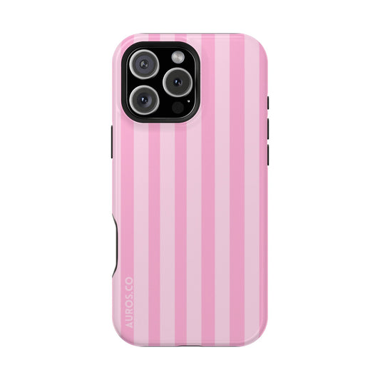 Pink Sugar Stripe Tough Case