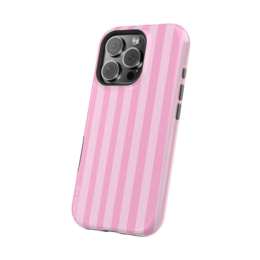 Pink Sugar Stripe MagSafe Case