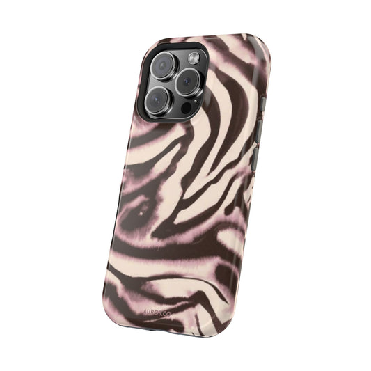 Mauve Zebra MagSafe Case