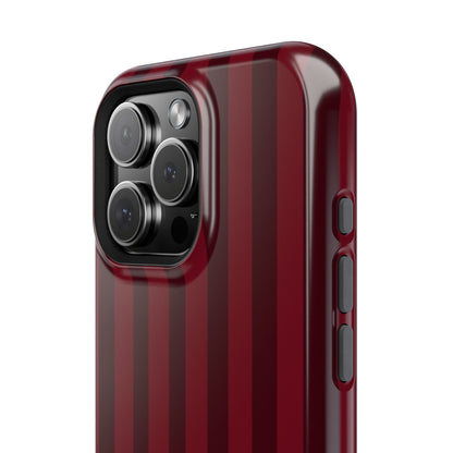 Cherry Merlot Stripe Tough Case