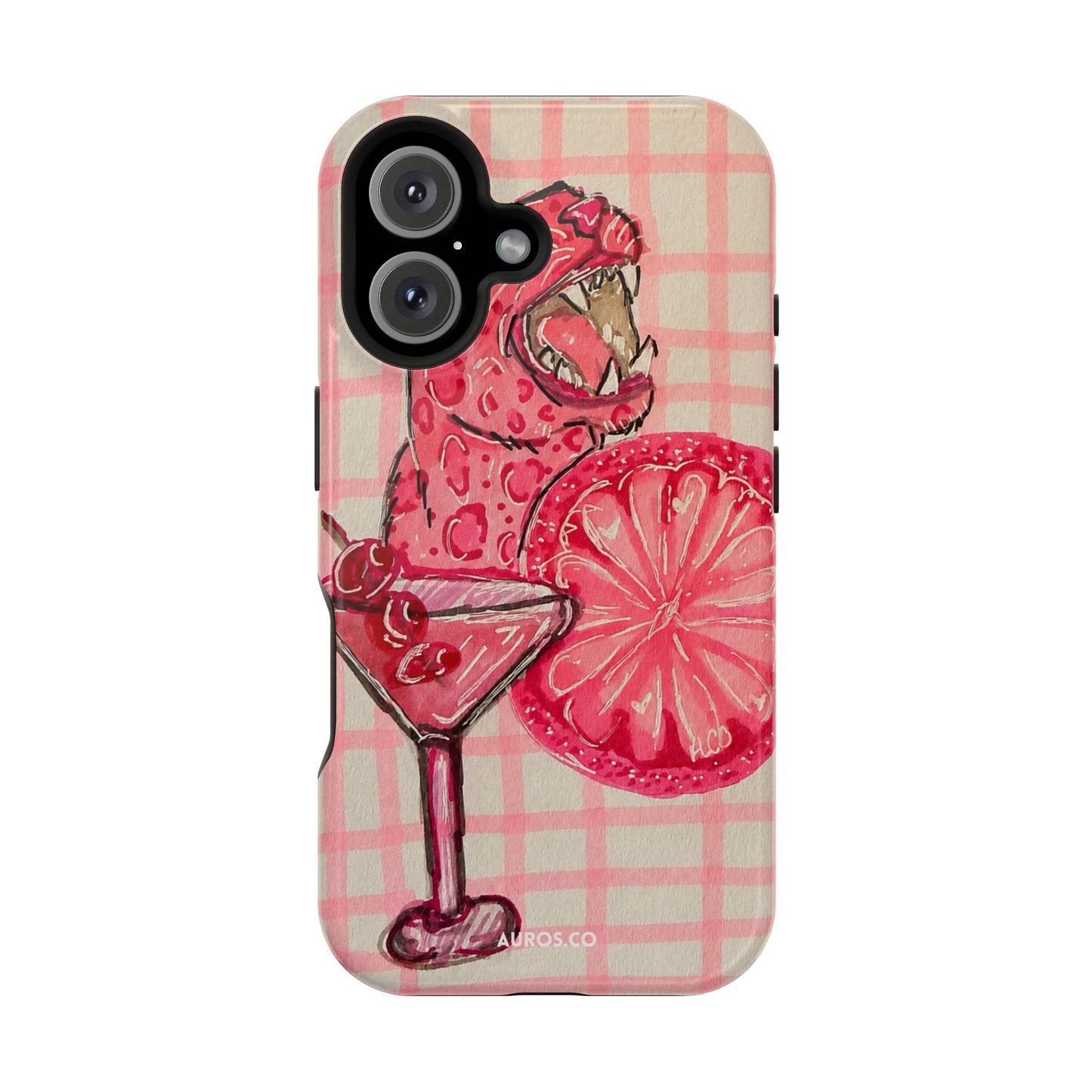 Pink Leopard MagSafe Case