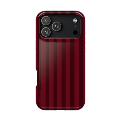 Cherry Merlot Stripe MagSafe Case