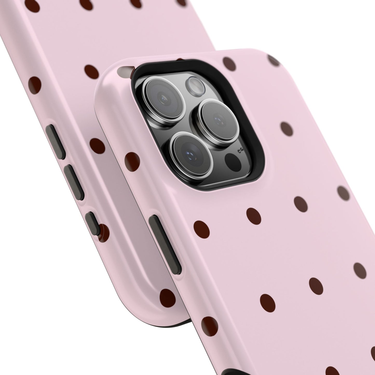 Pink Cocoa Dot Tough Case
