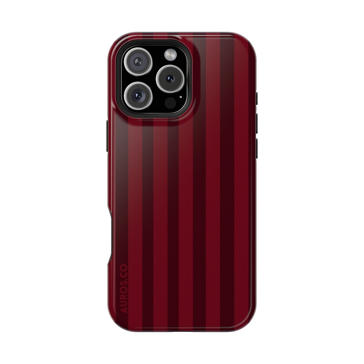Cherry Merlot Stripe Tough Case