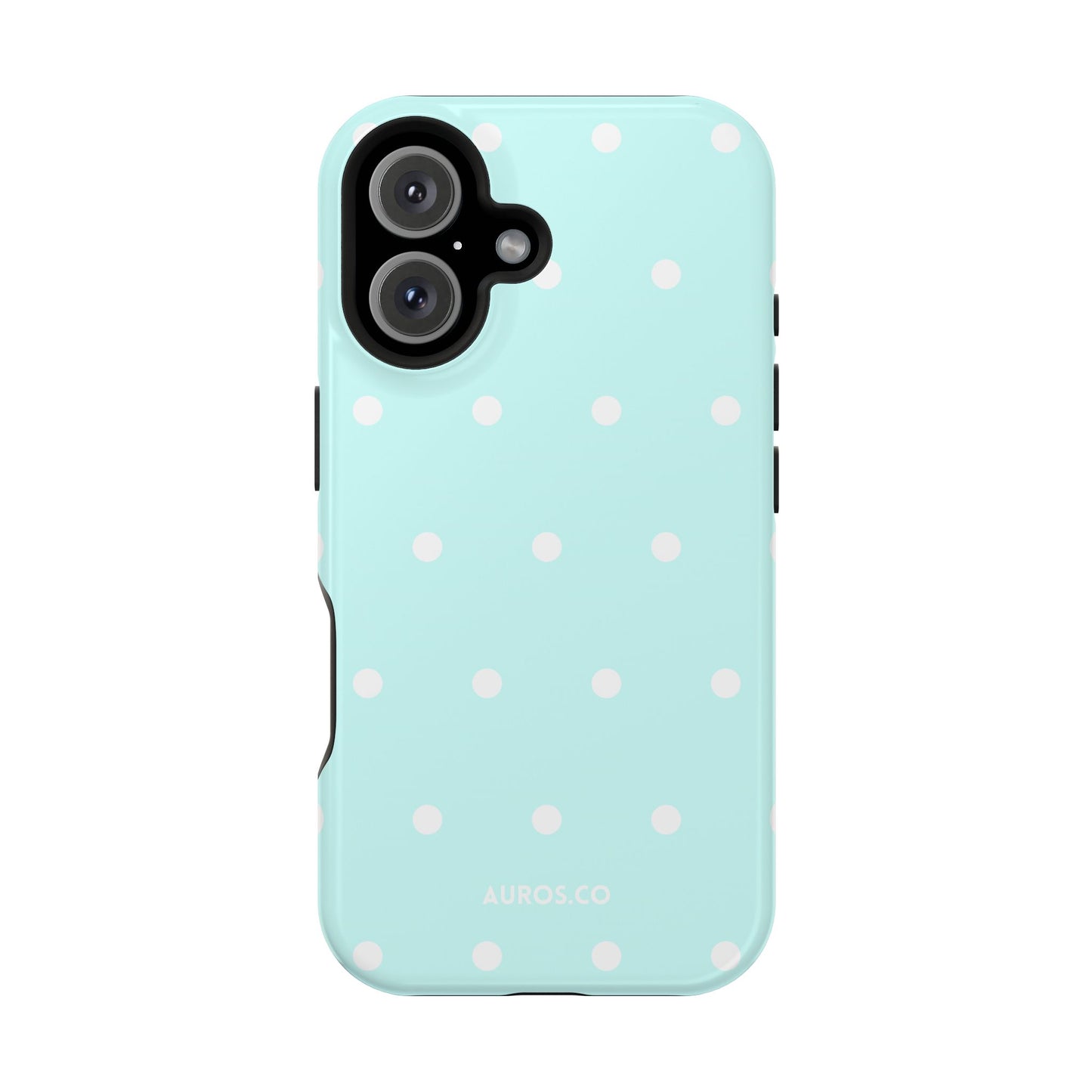 Frosty Mint Dot MagSafe Case
