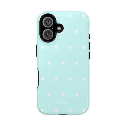 Frosty Mint Dot MagSafe Case