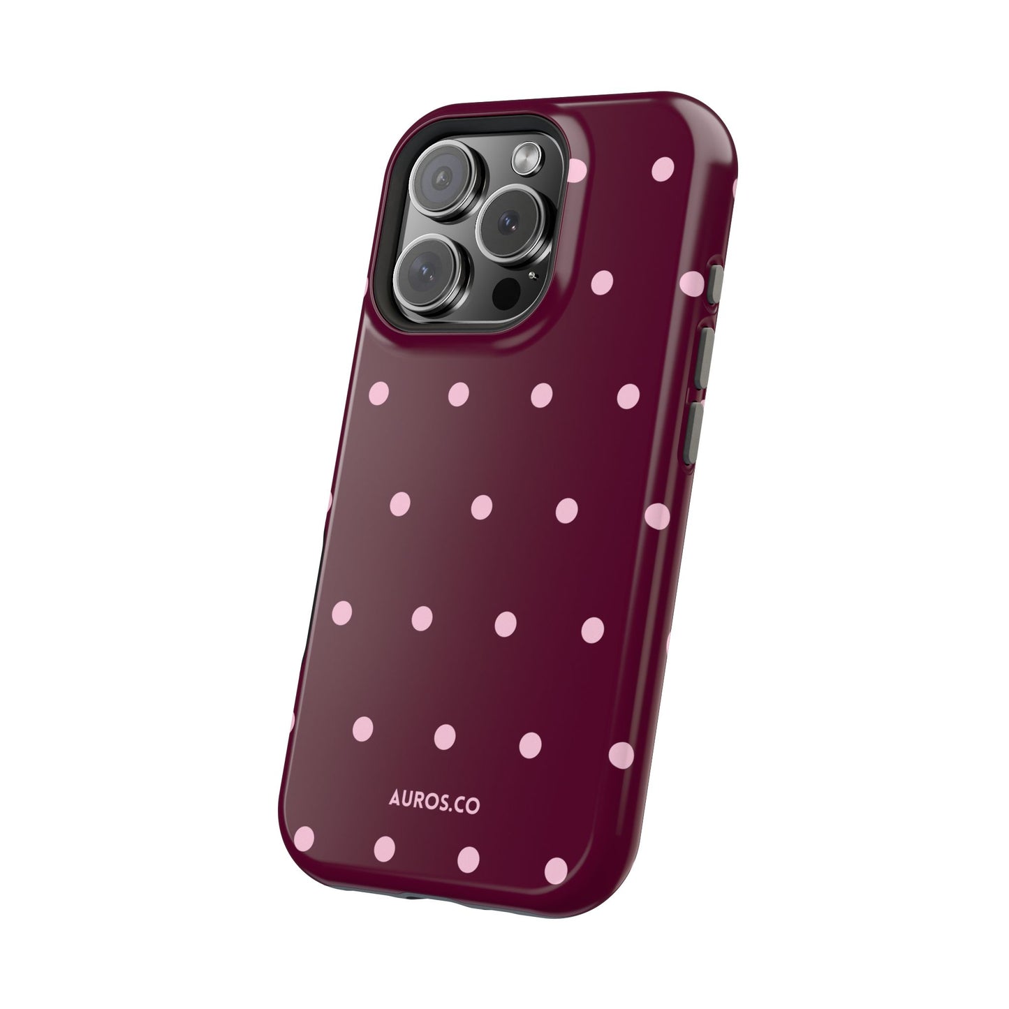 Cherry Mocha Dot MagSafe Case