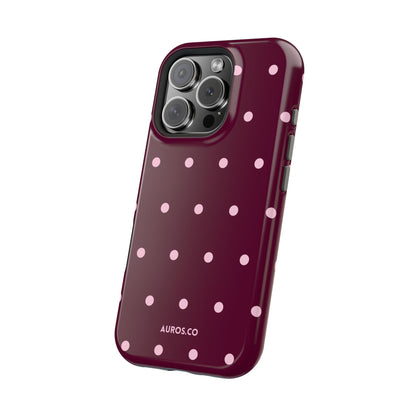 Cherry Mocha Dot MagSafe Case