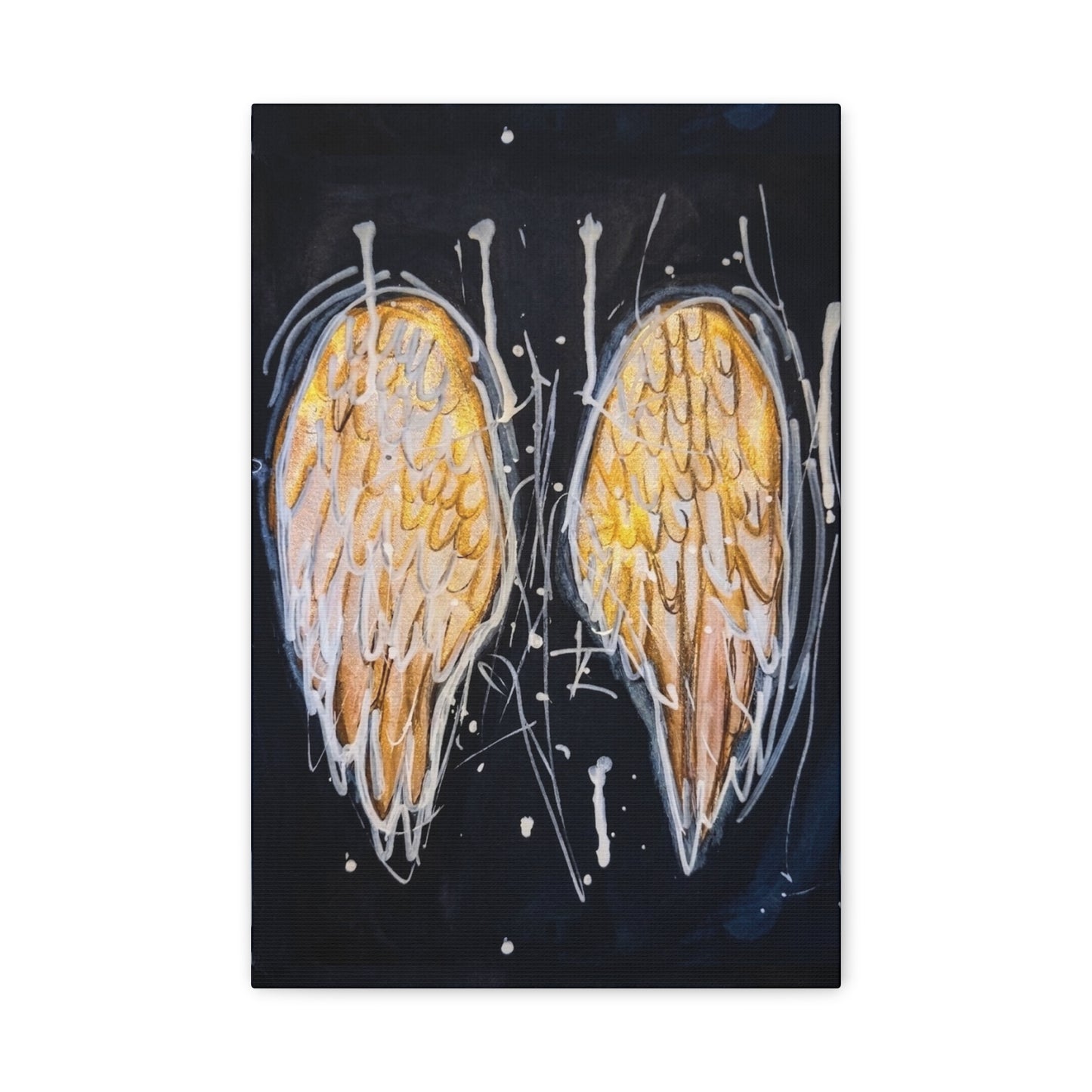 Gilded Angel Canvas Print