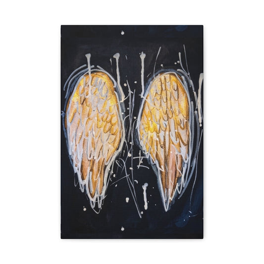 Gilded Angel Canvas Print