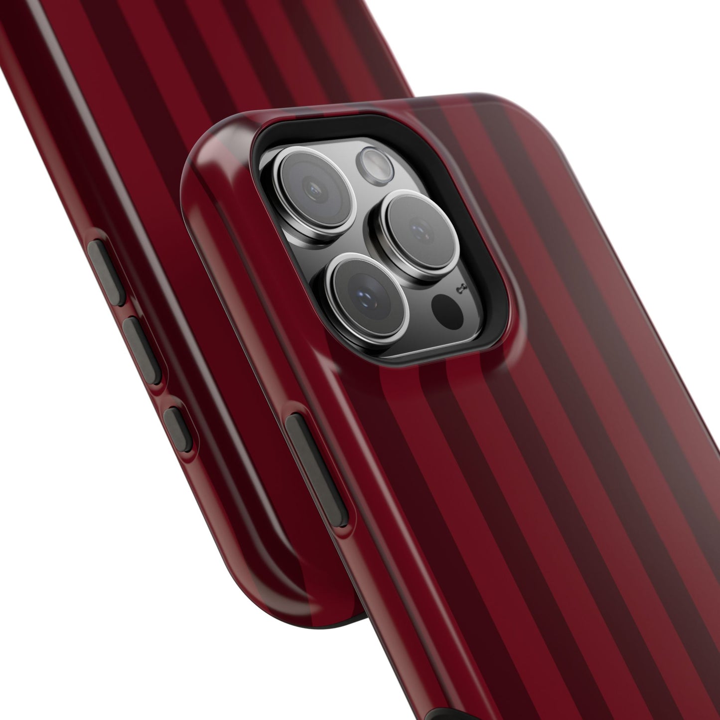 Cherry Merlot Stripe Tough Case