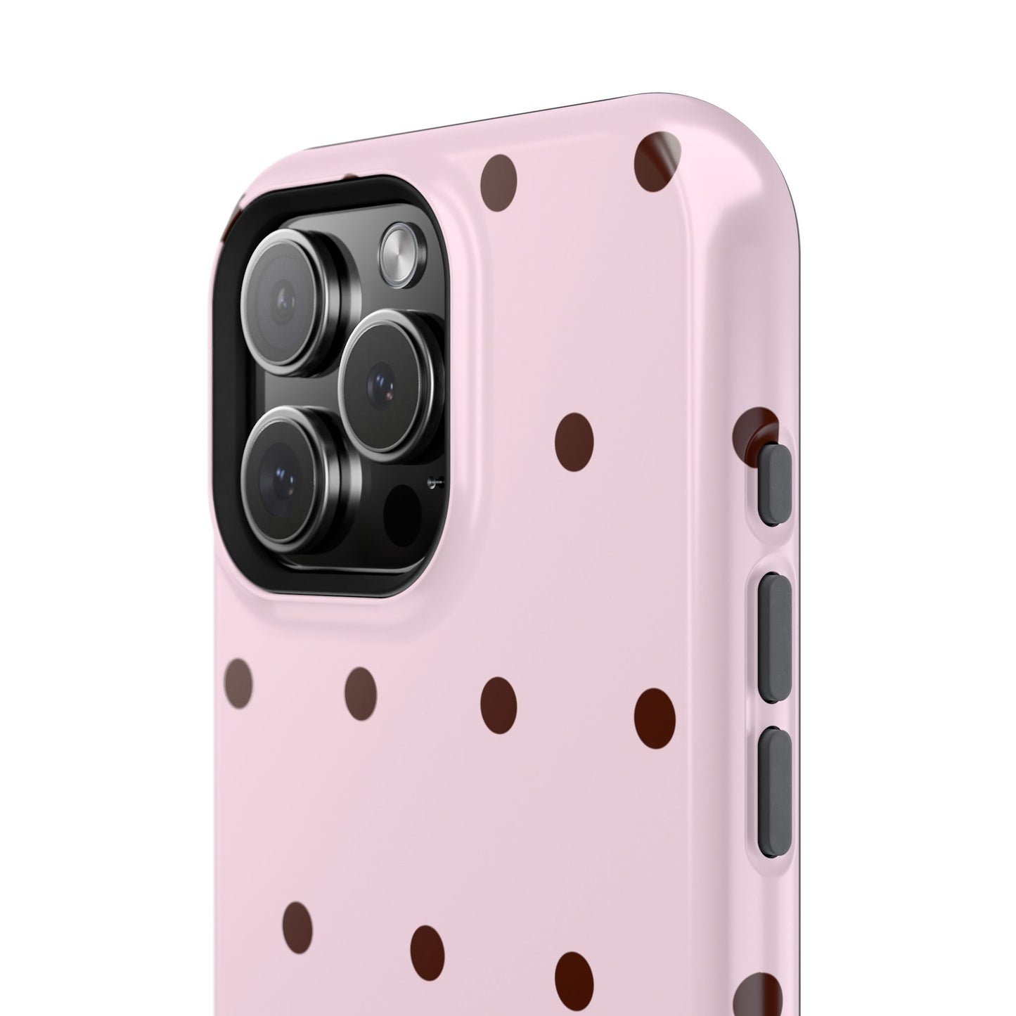 Pink Cocoa Dot Tough Case