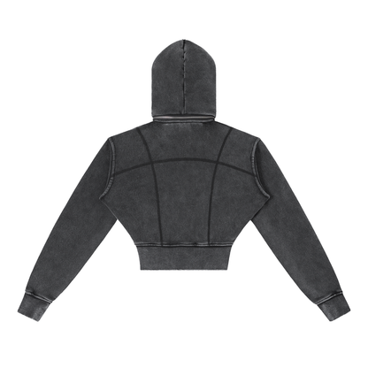 Vintage Washed Cropped Fleece