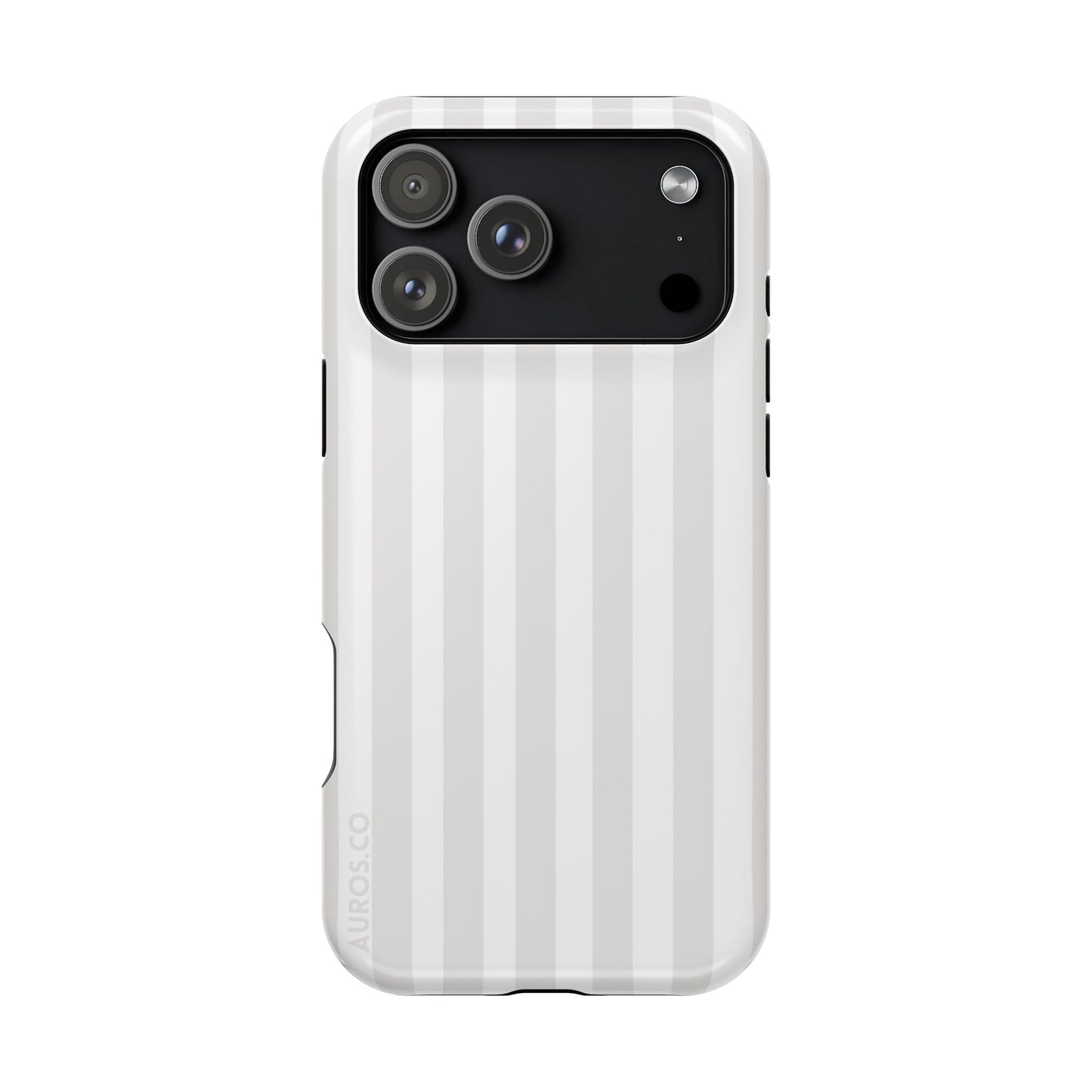 Vanilla Stripe MagSafe Case