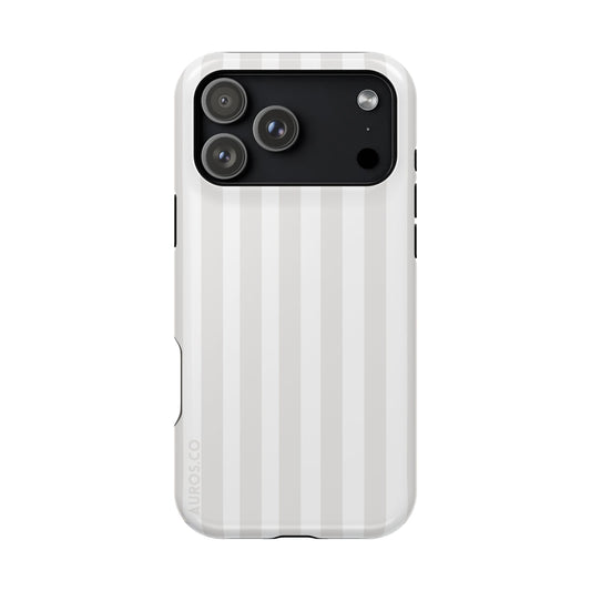 Vanilla Stripe MagSafe Case