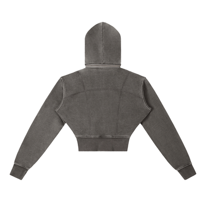 Vintage Washed Cropped Fleece