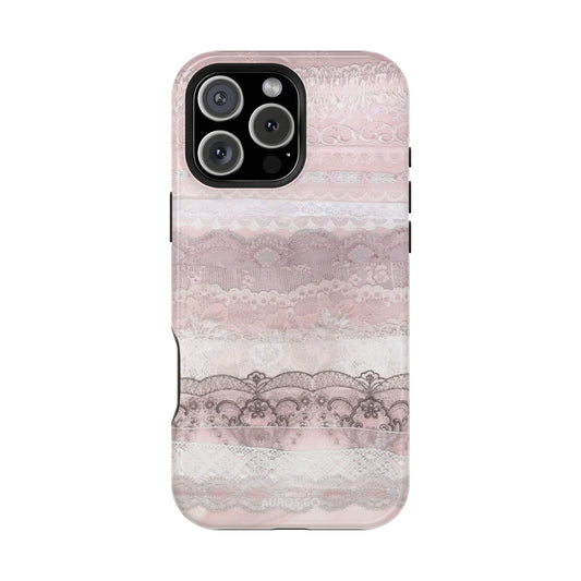Pink Layers Lace Tough Case