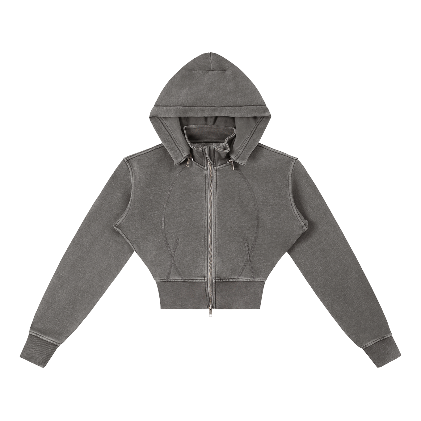 Vintage Washed Cropped Fleece